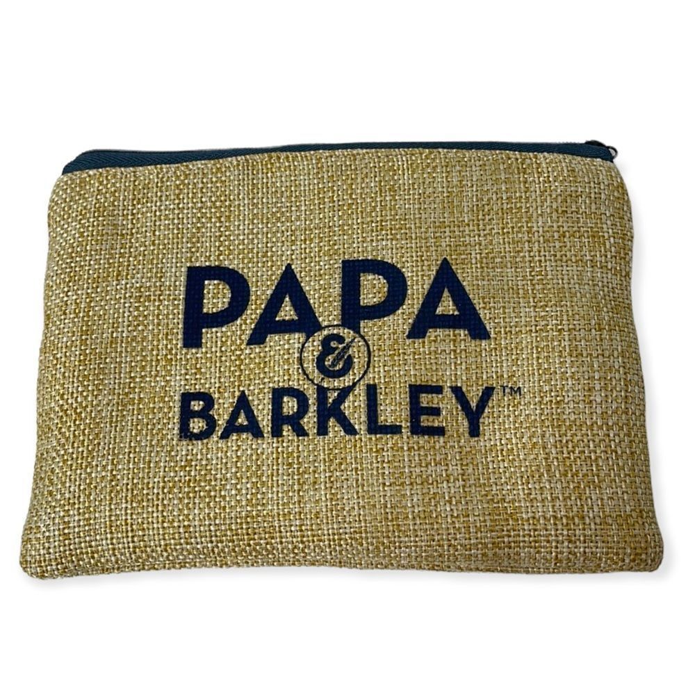 NWT PAPA & BARKLEY COSMETIC BAG